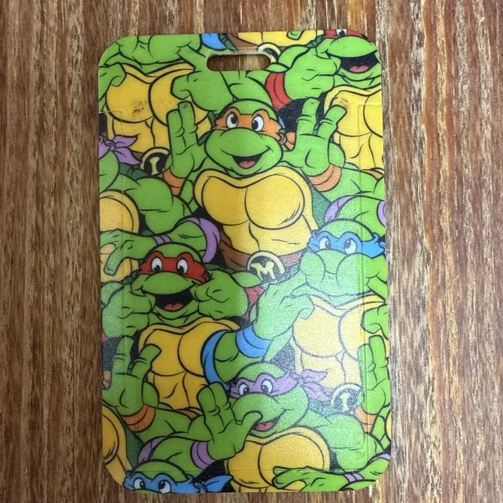 Ninja Turtles Badge ID Holder